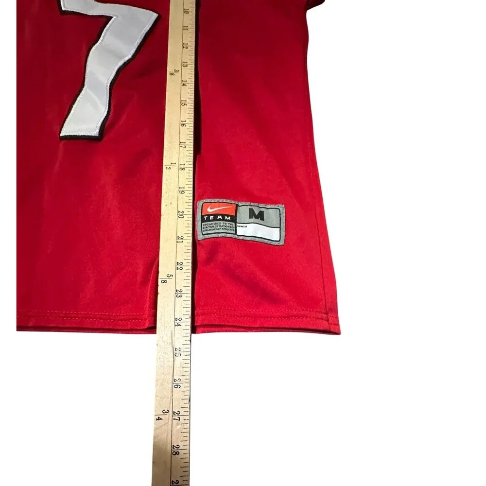 Nike Team Georgia Bulldogs #7 Matthew Stafford Football Jersey Red Adult Medium